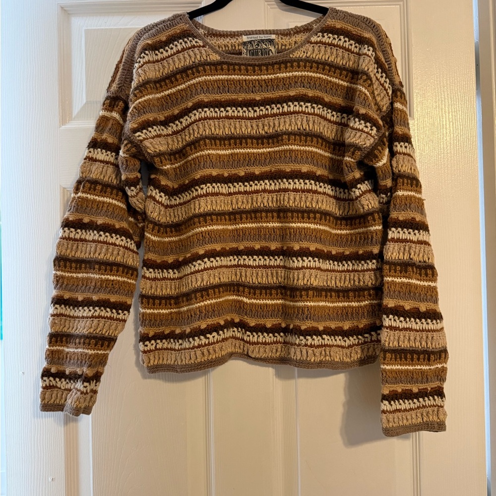 Vintage Hand Knit Sweater